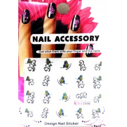 Tatuaje unghii pe baza de apa #BLE2358 Tatuaje pe baza de apa